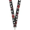 Buckle-Down Lanyard-1.0-Classic Mickey Mouse 1928 Collage Black/Whit