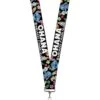 Buckle-Down Lanyard - OHANA MEANS FAMILY/Stitch & Scrump Poses/Tropical Flora Black/White/Multi Color -Tumi Shop 51bXwqB3Z7L. AC SR736920