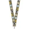 Buckle-Down Unisex-Adult's Lanyard-1.0-Wall-e & Eve Pose/face Hazard Blocks Gray/ye, Multicolor, One-Size -Tumi Shop 51ex8uQjOML. AC SR736920