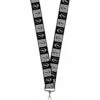 Buckle-Down Unisex-Adult's Lanyard-1.0"-Steal Your Face Blocks Black/White-Gray/bla, Multicolor, One-Size -Tumi Shop 51yyDCsNloL. AC SR736920