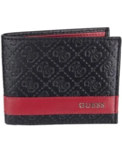 GUESS Men's Leather Slim Bifold Wallet