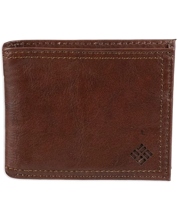 Columbia Men's Leather Extra Capacity Slimfold Wallet 3 Columbia Men's Leather Extra Capacity Slimfold Wallet
