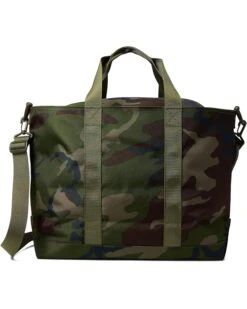 L.L.Bean Zip Hunter's Tote Bag With Strap Camouflage Large